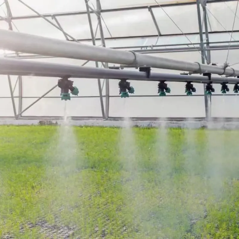 What pressure is needed for a rain gun?